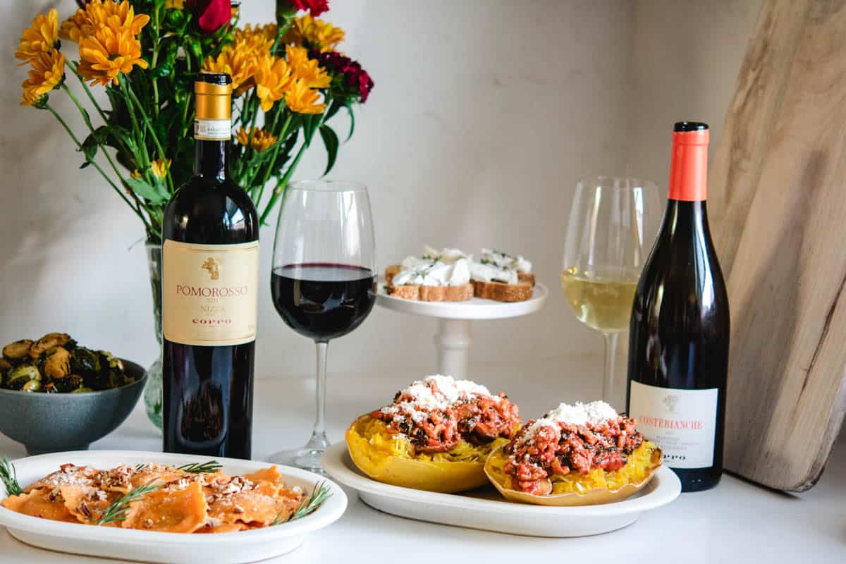 Food pairings with Coppo Wines